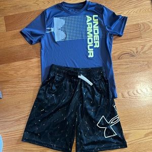 Under Armor boys set size small